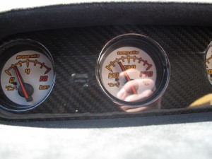 Lambo Superleggera gauges
