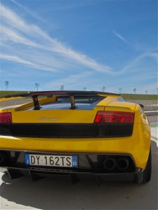 Lamborghini Superleggera rear